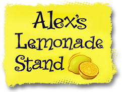Image result for alex's lemonade stand logo